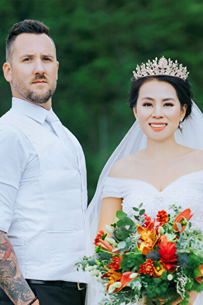 Limelia Coroana de noapte cu henna de mireasă din piatră de cristal Denver - ...