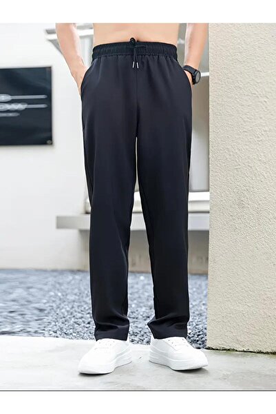 SURMARİ Ανδρική μαύρη ίσια φούτερ