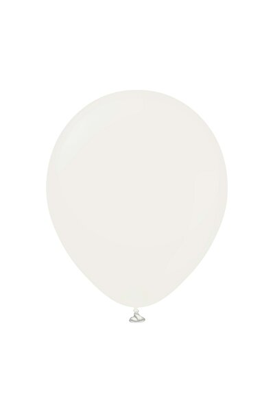 Organizasyon Pazarı 5-Inch Retro White 10-Piece Decoration Balloon