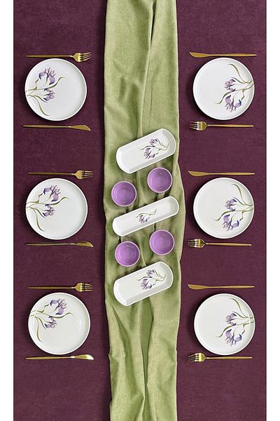 ERS 13 Piece Breakfast Set - 6 Person