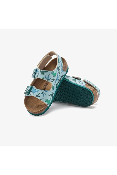 Birkenstock Milano Bf Big Dino Bebek Mavi Sandalet