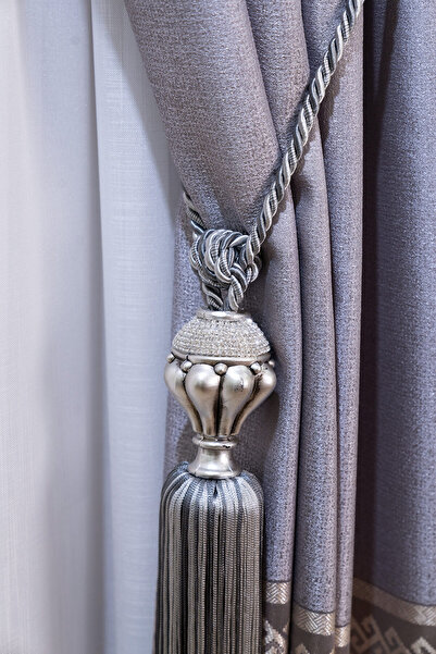 LEYLA AKSESUAR Braçol Kornişe Takma Tavan Yan Bağlama Perde Toplama Aksesuarı