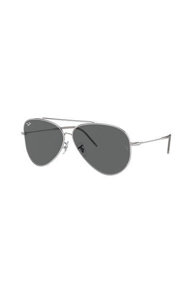Ray-Ban Ray Ban Unisex Pilot Aviator Reverse Sunglasses- Rb R0101s - Lense Size:59mm - Silver