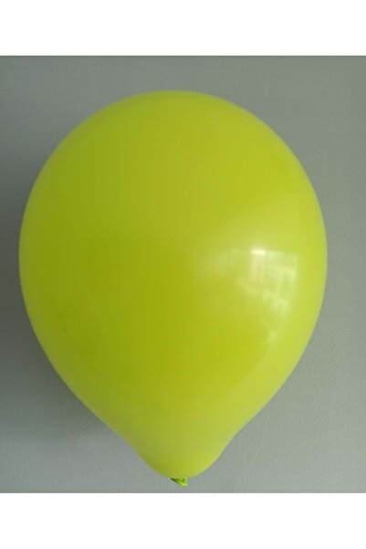 Organizasyon Pazarı 12 بوصة لون أخضر ليموني 25 قطعة بالون تزيين باستيل