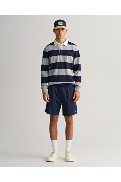 Gant Erkek Lacivert Regular Fit Şort