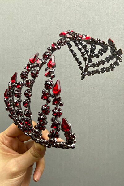 Limelia Accesoriu pentru păr Helen cu două fețe Tiara de mireasă