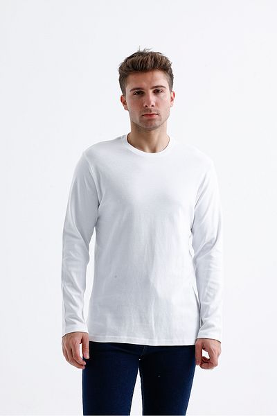 Dark Forest Tricou de bază cu mânecă lungă cu decolteu