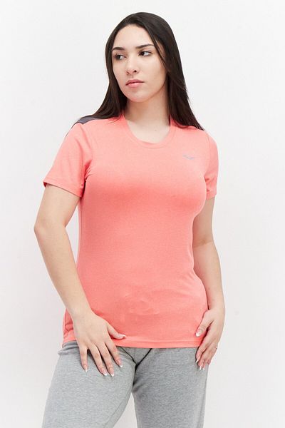 EVERLAST Women Sportswear Fit Short Sleeve Training T-shirt, Pink