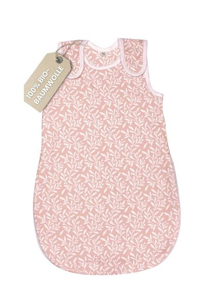 Alpar Tekstil 1.0 Tog Unfabricated Cotton Children's Sleeping Bag - Summer and Spring Combed Cotton, Double-Layer Bag/Somonleaf