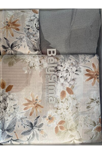 SENLİFE Cotton Single Elastic Duvet Cover Set