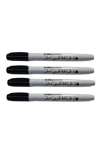 artline ARTLINE SUPREME CALLIGRAPHY PEN 1.0 أسود (4 قطع)