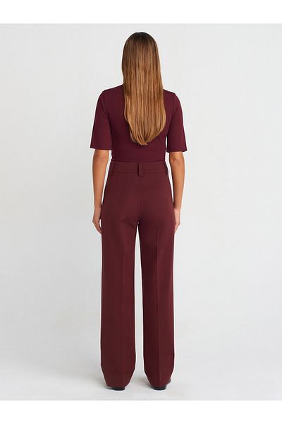 Dilvin 4888 Model Burgundy Long Pants