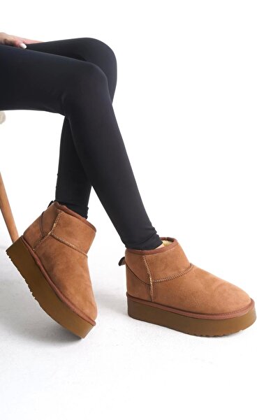 Cananın Pabuçları Παπούτσια Mini XL Tan - Χοντρή σόλα