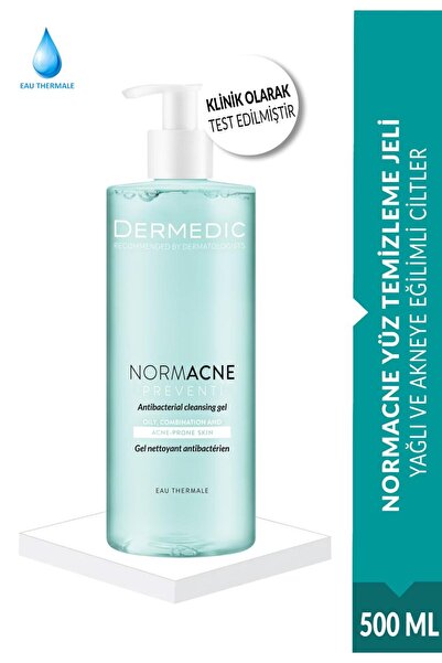 DERMEDIC NORMACNE YÜZ TEMİZLEME JELİ 500ML