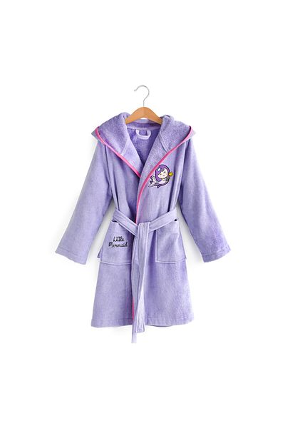 Milk & Moo Milk&moo Little Mermaid Kids Robe