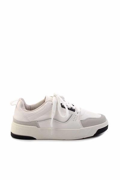 Bambi Tenis de damă White Lame K 01591513009