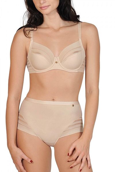Lisca Σουτιέν Alegra Brand Underwire Gathering - Χρώμα δέρματος