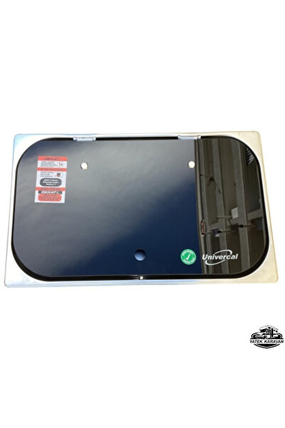 Universal 2 Gözlü Cam Kapaklı Ocak 53 X 32.5 X 10 Cm ÜNİVERSAL Yatek Karavan Tekne