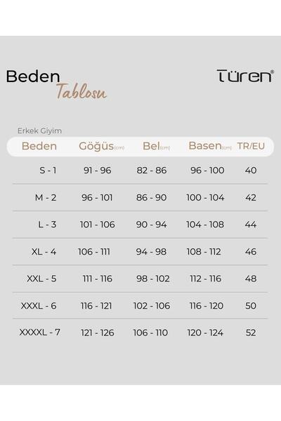 Cacharel Erkek V Yaka Uzunkol Pijama Takım, %50 Modal, %50 Pamuk Alt Pijama ceplidir