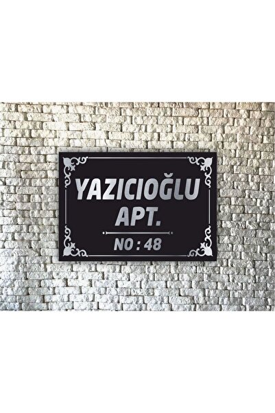 TABLOX Apartman Isimliği- Apartman Tabelası
