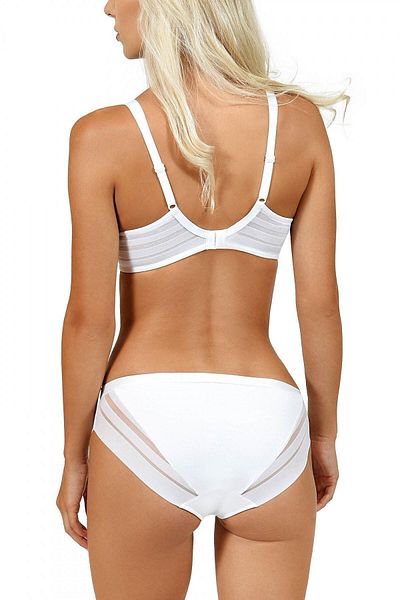 Lisca Underwire Gatherer Bra Alegra - Λευκό
