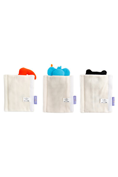 Milk & Moo Milk&Moo children's belt pad set, shoulder pads for car seats, 3 pieces