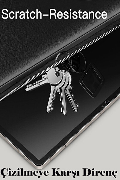 Fuchsia Galaxy Tab S9 FE 10,9 inç Uyumlu Fuchsia Tablet Temperli Cam Ekran Koruyucu