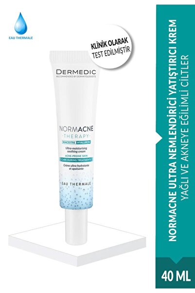 DERMEDIC NORMACNE ULTRA NEMLENDİRİCİ YATIŞTIRICI KREM 40ML