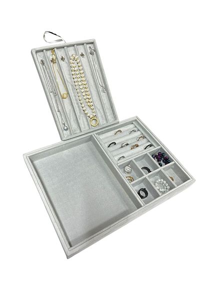 Polo Cross Multi-Purpose Necklace and Rosary Box - Bracelet, Ring and Earring Box