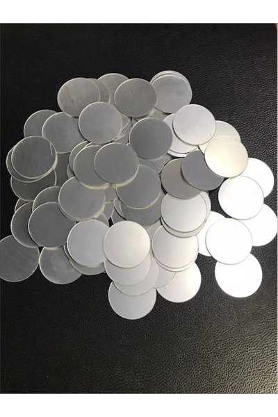 Home Gümüş Pleksi Ayna 100 Adet 3*3cm / Dekoratif