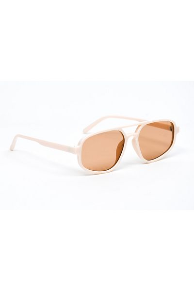 Toz Vintage Beige Marlena Vintage & Retro Sunglasses