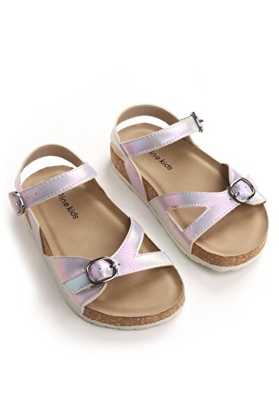 Pine kids صندل بحزام فضي