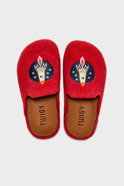 Twigy Tw Rocket Felt House Slippers Boys Slippers Cc0901