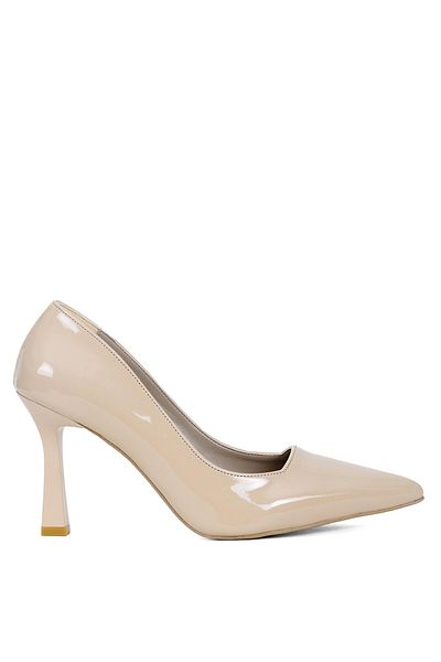 Ayakkabı Fuarı Elit Mst1383R - Stiletto de culoare nud pentru femei
