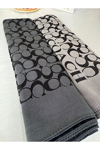 Oxygen Scarfs C Desen İpek Kaşmir Çift Taraflı Şal