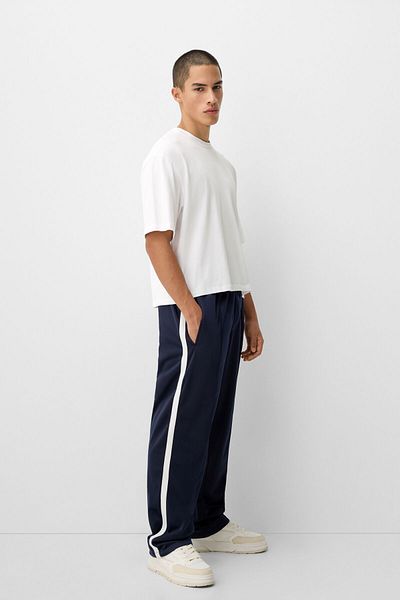 Bershka Straight fit trousers