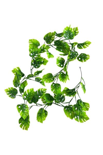 Nettenevime Yapay Sarmaşık Dolanabilen Monstera 180cm Dekoratif Plastik Yapay...