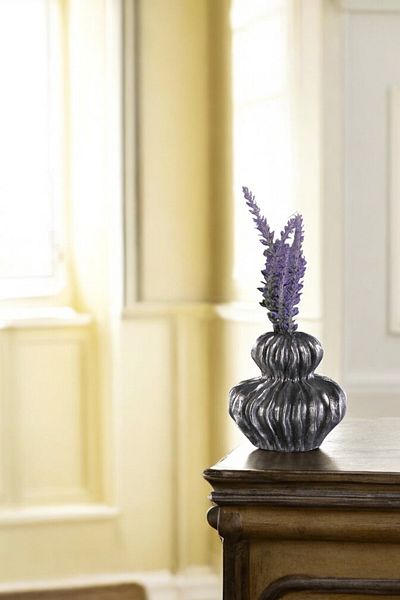 Evene Small Vase - Table Top Home Decoration, Silver Antique Color Model 26