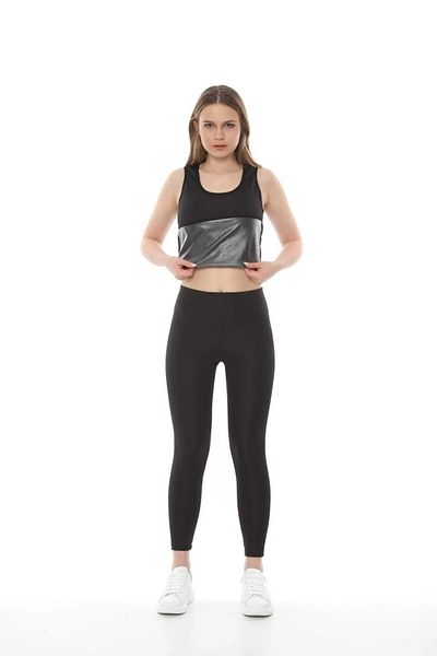 giyindegel Комплект унисекс спортни корсетни клинове и потник Maximum Sweat Thermal