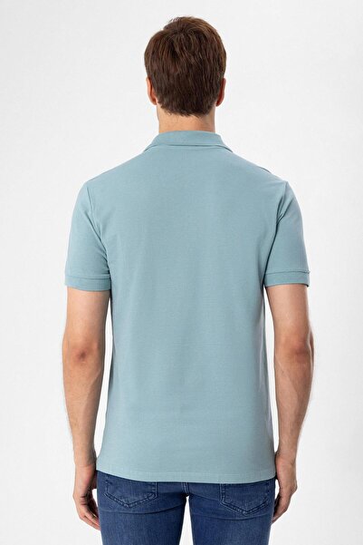 SÜVARİ Μπλουζάκι Polo Γιακά Κανονική Εφαρμογή Νερού Πράσινο Armürlü