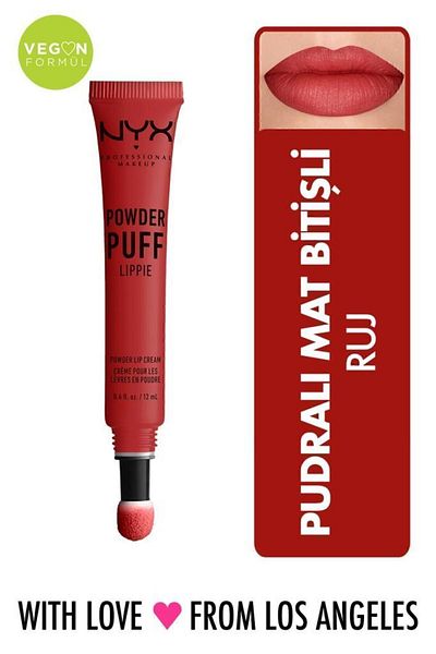 NYX Professional Makeup أحمر الشفاه - بودر باف ليبي لوس أنجلوس800897140410