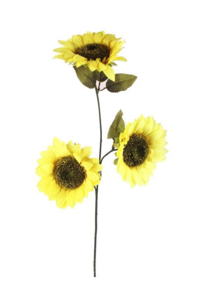 Nettenevime Yapay Çiçek Ay Çiçeği 3 Kafa Uzun 60cm