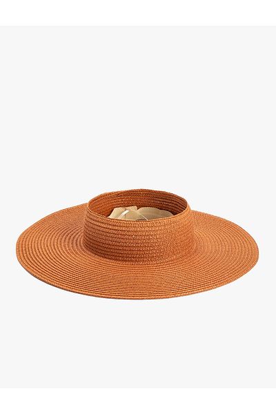 Koton Straw Visor Hat