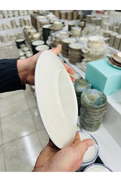 SARE Porselen Servis Tabağı (İKİLİ) %100 Porselen
