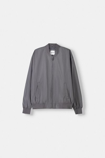 Bershka Bomber Jacket with Light Technical Cloth