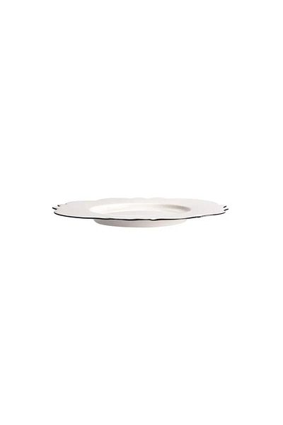 Porland Ruby Black Dream Flat Plate 28cm