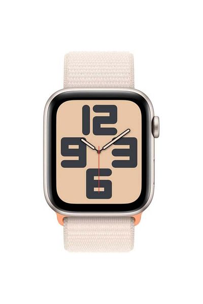 Apple Watch Se Gps 44mm Starlight Aluminium Case With Starlight Sport Loop