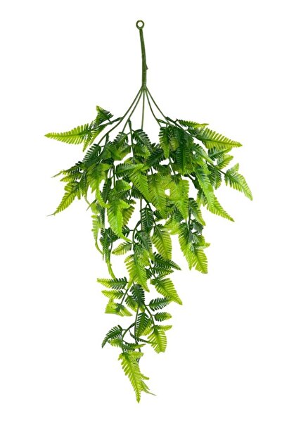Nettenevime Yapay Çiçek Sarkan Boston Fern 60cm 5dallı Ty124 Yapay Sarmaşık Yeşil