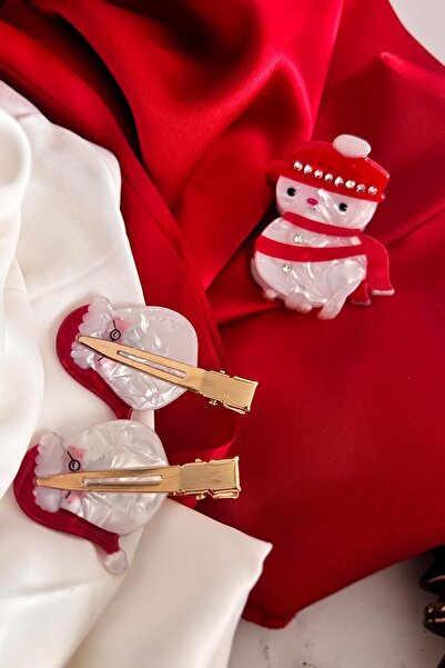 New Obsessions New Year's Patterned 3-Piece Latch Buckle Set - Non-Marking Collet and Figured Acetate