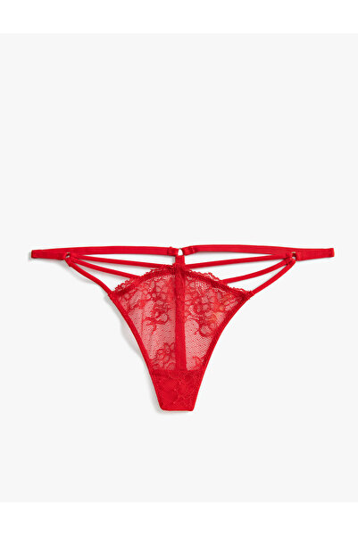 Koton Chiloți din dantelă cu detaliu de țevi florale